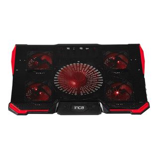 INCA ARRAX GAMING NOTEBOOK COOLER 5X FAN, 6 STEPS, 2X USB, 13