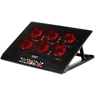 INCA 6X FAN, CONTROL PANEL, 2X USB, 6 STAGE GAMING NOTEBOOK COOLER 7