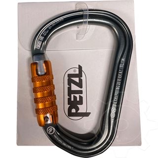 Petzl WILLIAM TRIACT-LOCK Karabiner grau