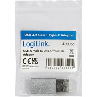 LogiLink USB-C 3.2 zu USB-A/M Adapter