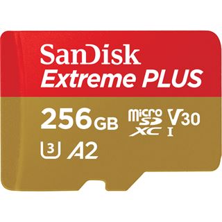 256GB WD EXTREME PLUS MIcroSDXC +SD