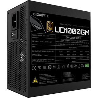 1000 Watt Gigabyte UD1000GM Modular 80+ Gold