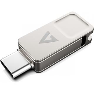 128GB V7 TYPE-C+USB 3.2GEN1 silber