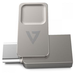 128GB V7 TYPE-C+USB 3.2GEN1 silber