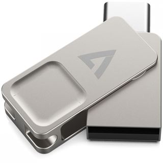 128GB V7 TYPE-C+USB 3.2GEN1 silber