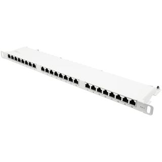 Good Connections Patchpanel 19" Cat. 6, 24-Port, 0,5 HE, STP