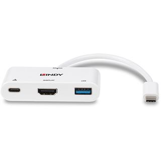 Lindy USB 3.1 Typ C auf HDMI Konverter mit PD