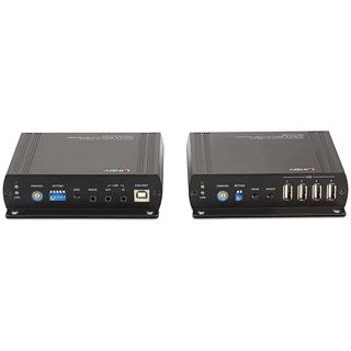 140.00m Lindy Cat.6 DVI-D, USB, Audio & RS232 KVM Extender