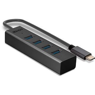 Lindy 4 Port USB 3.2 Gen 1 Typ C Hub 4-port USB 3.2 extern ohne