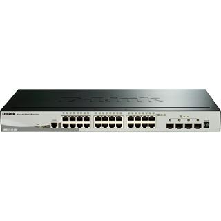 D-Link Switch 24G 4SFP+ 24x10/100/1000 4xSFP+ L3