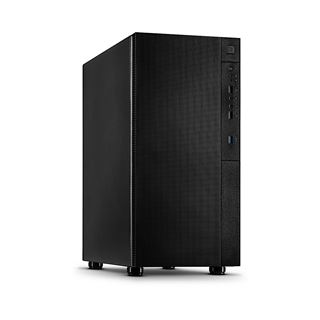 Inter-Tech IT-2508 Square Midi Tower schwarz