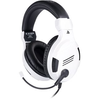 Bigben Gaming Stereo Headset V3 PS4 BB381436 Kabel/Mikrofon/weiss