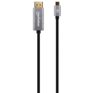 2.00m Manhattan 8K@60Hz USB-C auf DisplayPort 1.4 Adapterkabel 2m