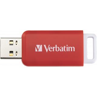 16GB Verbatim Databar V USB 2.0 STICK RED