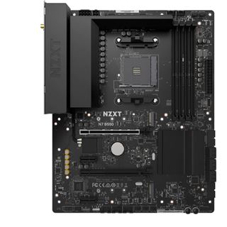 NZXT N7 B550 Mattschwarz AMD B550 So.AM4 Dual Channel DDR4 ATX Bulk