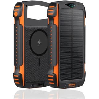 4smarts Solar Powerbank Rugged TitanPack UltiMag 20.000mAh schwarz