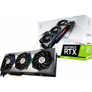 12GB MSI GeForce RTX 3080 SUPRIM LHR DDR6 (Retail)