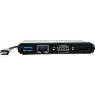EATON TRIPPLITE USB-C Multiport Adapter - 4K HDMI VGA USB-A GbE HDCP