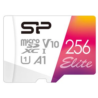 256GB Silicon Power POWER memory card Elite Micro SDXC UHS-I A1 V10