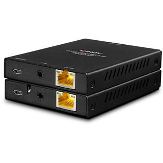 50m LINDY Cat.6 18G HDMI & IR Extender with Loop Out port