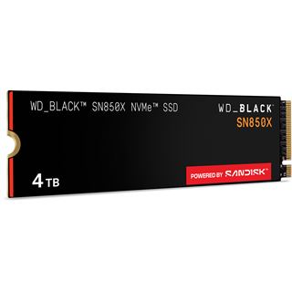 4TB SanDisk WD Black SN850X M.2 PCIe NVMe 3D-NAND TLC (WDS400T2X0E)