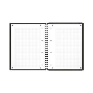 Oxford Meetingbook A4+ GRAU 100100362 80Blatt 80gr kariert 5mm