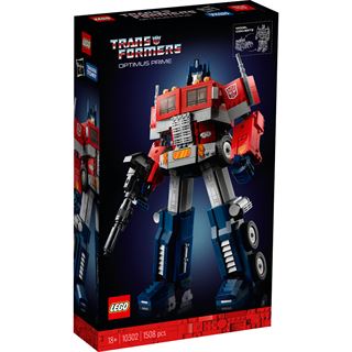 LEGO Icons 10302 Optimus Prime, Transformers 2-in-1 Set, LKW und