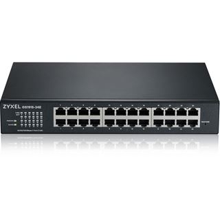 Zyxel 24-Port GbE Smart Switch NebulaFlex,fanless