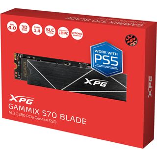1TB ADATA XPG Gammix S70 Blade M.2 2280 PCIe 4.0 x 3D-NAND TLC