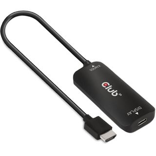 Club3D Adapter HDMI + MicroUSB > USB-C 4K120Hz aktiv St/Bu retail
