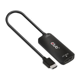 Club3D Adapter HDMI + MicroUSB > DP 4K120Hz aktiv St/Bu retail