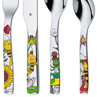 WMF 1294406040 Kinderbesteck-Set 4-teilig Biene Maja