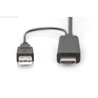 2.00m Digitus HDMI to DP Adapter Cable