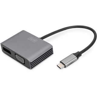 0.20m Digitus USB-C DP + VGA Adapter