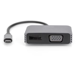 0.20m Digitus USB-C DP + VGA Adapter