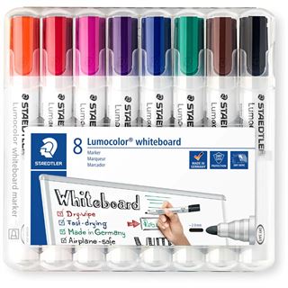 Staedtler Whiteboardmarker Lumocolor 8St Box