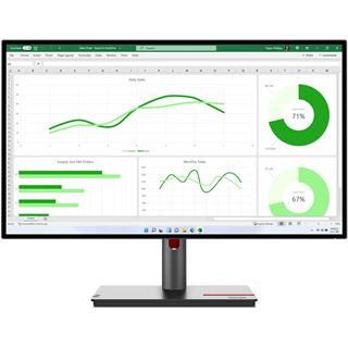 27" (68,58cm) Lenovo ThinkVision 63A2GAT1EU schwarz 2560x1440