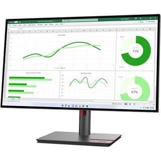 27" (68,58cm) Lenovo ThinkVision 63A2GAT1EU schwarz 2560x1440