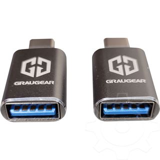 GrauGear USB 3.2 Gen2 Adapter Type-A zu Type-C Stecker