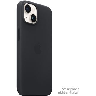 Apple iPhone 14 Leather Case with MagSafe, schwarz