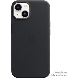 Apple iPhone 14 Leather Case with MagSafe, schwarz