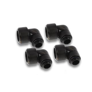 Alphacool Eiszapfen 16mm HardTube Anschraubt&uuml;lle 90&deg; drehbar