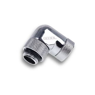 Alphacool Eiszapfen Winkeladapter 90&deg; drehbar G1/4 AG auf G1/4 IG