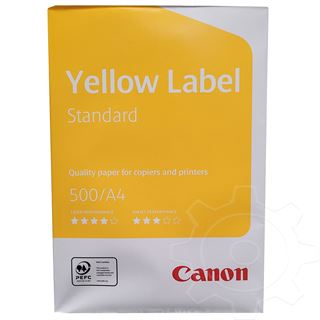 Canon gelb Label STD Kopierpapier A4 97005617 500Blatt 80gr PEFC