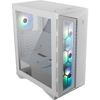 MSI MPG Gungnir 110R Midi Tower ohne Netzteil weiss