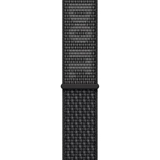 Apple 45mm White Nike Sport Loop schwarz/summit
