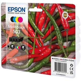 Epson XP5200 TINTE (4) CMYK 503 1x210S blk + 3x165S cmy