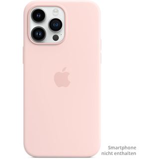 Apple iPhone 14 Pro Max Silicone Case with MagSafe - Chalk Pink
