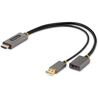 0.30m Startech HDMI auf DisplayPort Adapter/Kabel Aktiver 4K 60Hz