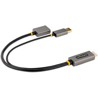 0.30m Startech HDMI auf DisplayPort Adapter/Kabel Aktiver 4K 60Hz